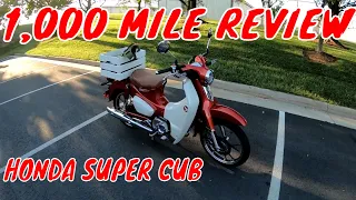 Honda Super Cub ~ 1,000 Mile Review