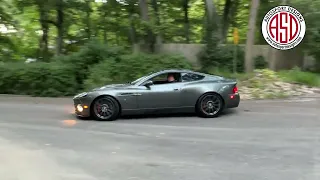 2005 Aston Martin Vanquish S “Works Service” 6-speed Manual Road Test Passenger POV