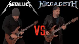 Metallica VS Megadeth (Guitar Solo Battle)