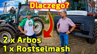 Piotr przywiózł kombajn Rostselmash Nova 330 👉 od Korbanek