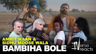 rIVerse Reacts:  BAMBIHA BOLE by Amrit Maan & Sidhu Moose Wala - M/V Reaction