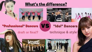 Comparing Idols and Dancers