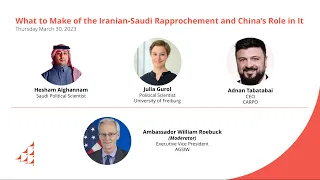 What to Make of the Iranian Saudi Rapprochement and China’s Role in It