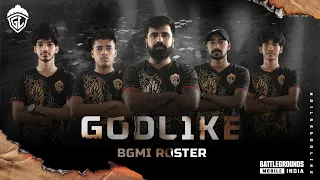 GODLIKE eSports | BattleGrounds Mobile India Roster Announcement | A NEW ERA BEGINS