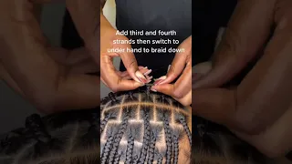 How To Start Knotless Braids