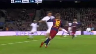 Лучшие моменты матча Барселона-Рома(24.11.2015)