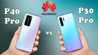 Huawei P40 Pro vs Huawei P30 Pro