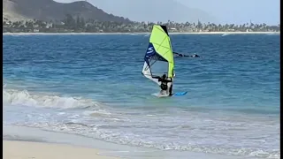 Windsurfing Kailua Girl