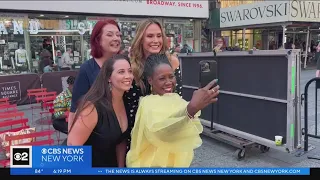 New CBS musical game show "Superfan" takes over Times Square