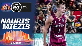 THE MVP | Nauris Miezis Mixtape!🏀| FIBA #3x3OQT 1 2024