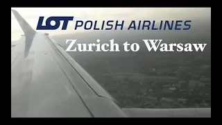 Trip Report: LOT Polish economy class from Zurich to Warsaw. ZRH-WAW