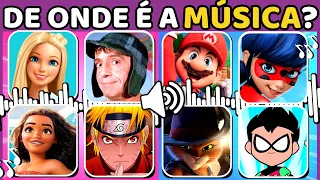 🎵 ADIVINHE O DESENHO OU FILME PELA MÚSICA | Só 5% vai acertar tudo #desafiomusical #adivinheamusica