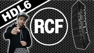 Best Compact Line Array Sound System | RCF HDL6 Line Array Overview And Demo | HDL6 Fly Bar