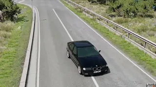 MERCEDES W124 VS BMW E36 - DIESEL DUEL (BeamNG.Drive)