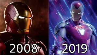 Todas as Transformações do Homem de Ferro (All Transformations of Iron Man) 2008-2019