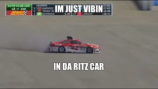 Vibin In Da Ritz Car NASCAR Compilation (MEME)