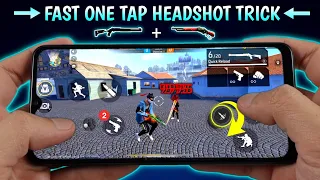 New One Tap Headshot Trick Handcam 😈  [ M1887 + M1014 ] New Headshot Setting Free Fire " Marios78