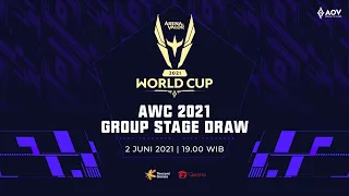 AWC 2021 Group Stage Draw Bracket | AWC 2021