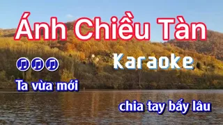 Karaoke - Ánh Chiều Tàn | D Empty ft Poll | Karaoke Beat Chuẩn