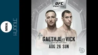 UFC Lincoln Gaethje v Vick Breakdowns and predictions