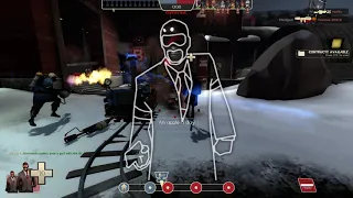 Spy Gameplay on Snowycoast (TF2)