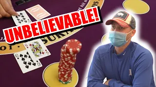 🔥UNBELIEVABLE🔥 10 Minute Blackjack Challenge - WIN BIG or BUST #128