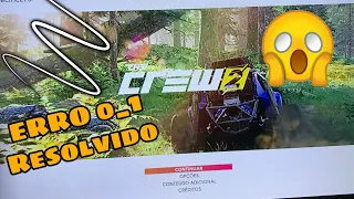 ERRO 0_1 NO THE CREW 2! RESOLVIDO!