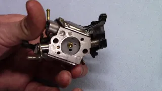 Husqvarna 445 carb cleaning and chain sharpening