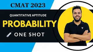 CMAT 2023 - Probability | One Shot by Udit Saini | Quant | #cmat