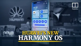 Can Huawei's Harmony OS for smartphones compete with Google's Android and Apple's iOS?