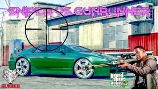 GTA 5  Snipers VS Gunrunners  (With New DLC CAR Ocelot Ardent ) PS4