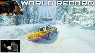 [World Record #24 Onboard] Opel Manta Group.B | T300RS TH8A Pedal Cam | DiRT Rally 2.0