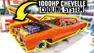 Twin Turbo LSX Cooling System for a 1970 SS Chevelle! - LSX Chevelle Ep. 5