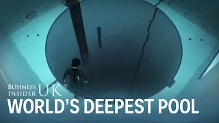 A French freediver just dropped 40 metres to the bottom of the world's deepest pool in one breath