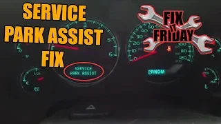 Service Park Assist Warning and Parking Sensor Replacement on Chevy Avalanche | Fix It Friday