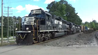 Railfaning around Durham, NC Ft. Amtrak, NS P20!