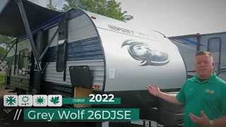 Grey Wolf 26DJSE Camper for sale at All Seasons RV in Streetsboro, Ohio