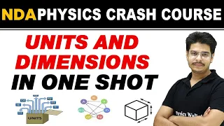 INTRODUCTION || UNITS & DIMENSIONS in One Shot || NDA Physics Crash Course