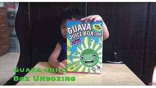 Guava Juice Box Unboxing