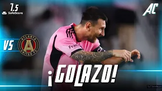 ¡GOLAZO! de Lionel "Leo" Messi 🐐 vs ᴀᴛʟᴀɴᴛᴀ ᴜɴɪᴛᴇᴅ ꜰᴄ | Argentina Comps®