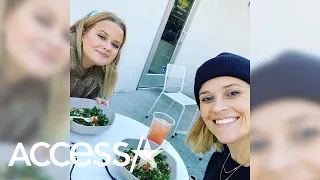 Reese Witherspoon And Daughter Ava Look Like Twins In Cute Lunch Date Selfie