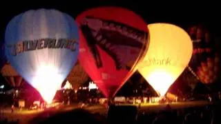 Bristol Balloon Fiesta 2011 - Nightglow and Firework Finale