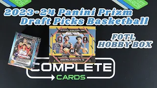 2023-24 Panini Prizm Draft Picks Basketball Hobby Box FOTL opening