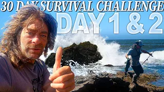 Greg Days 1 & 2 of 30 Day Survival Challenge: Vancouver Island Catch & Cook w/ Amós Rodriguez