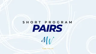 Pairs Short Program | ISU World Figure Skating Championships 2022 | Montpellier | #WorldFigure