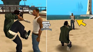 What happens if CJ doesn't kill Ryder in Mission "Pier 69" of GTA San Andreas? (Secret Mission)