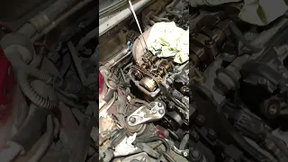 Kia Ceed 2007 G4FC timing chain miss alignement...jakoketju hypännyt