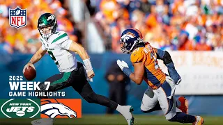 New York Jets vs. Denver Broncos | 2022 Week 7 Game Highlights