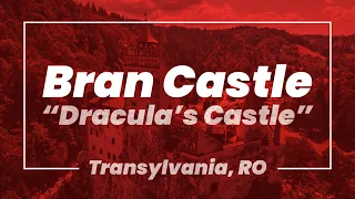 4K Drone Footage - Bran Castle (Dracula's Castle), Transylvania, RO