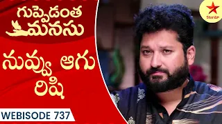 Guppedantha Manasu - Webisode 737 | TeluguSerial | Star Maa Serials | Star Maa